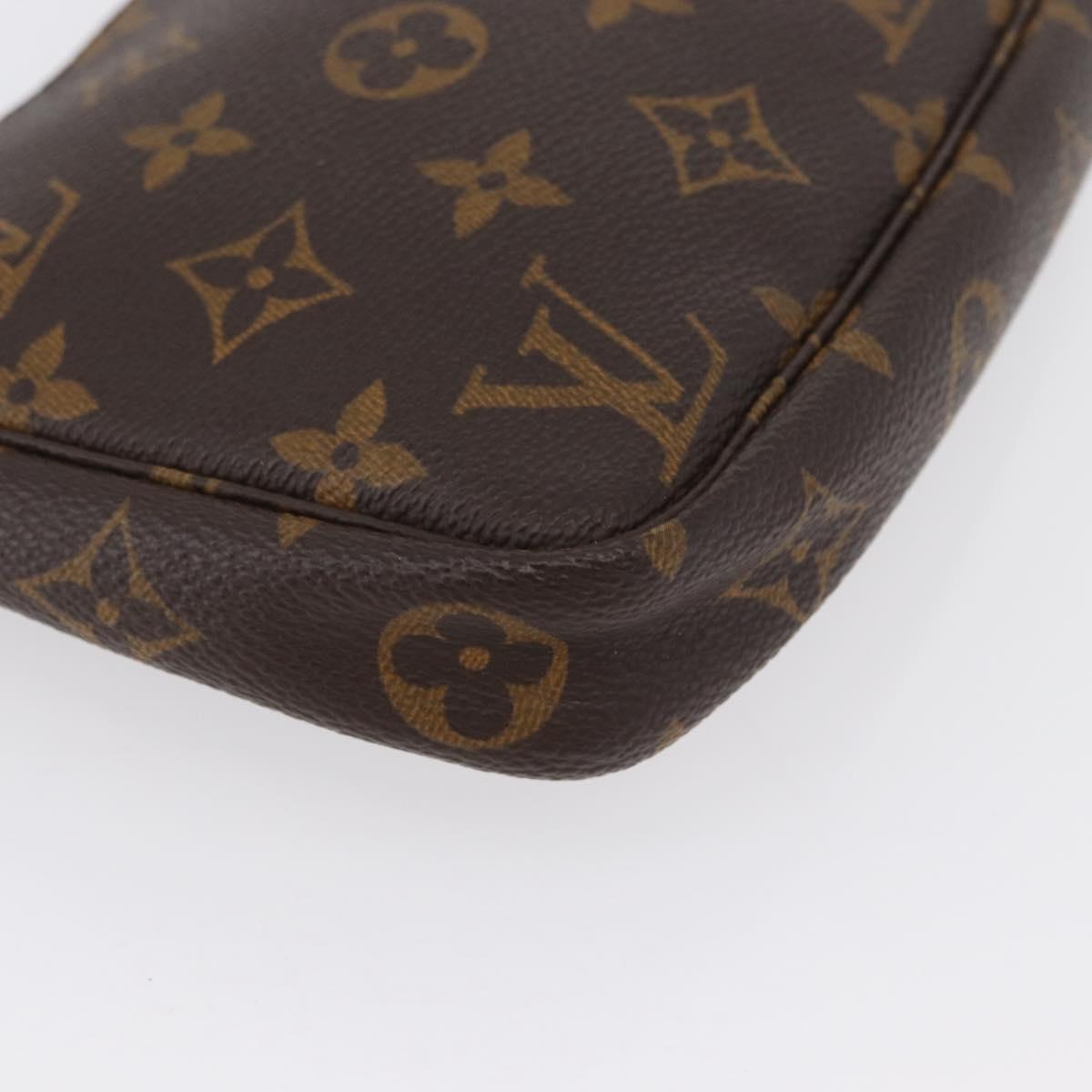 LOUIS VUITTON Monogram Pochette Accessoires Pouch M51980 LV Auth ep13319