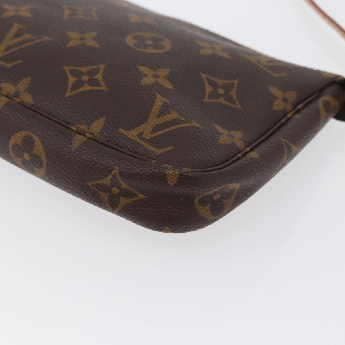 LOUIS VUITTON Monogram Pochette Accessoires Pouch M51980 LV Auth ep13319