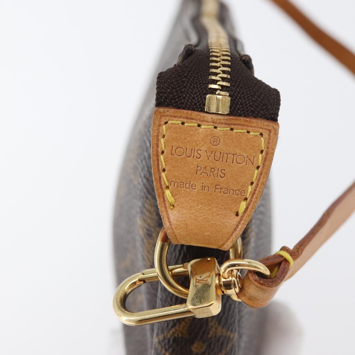 LOUIS VUITTON Monogram Pochette Accessoires Pouch M51980 LV Auth ep13319