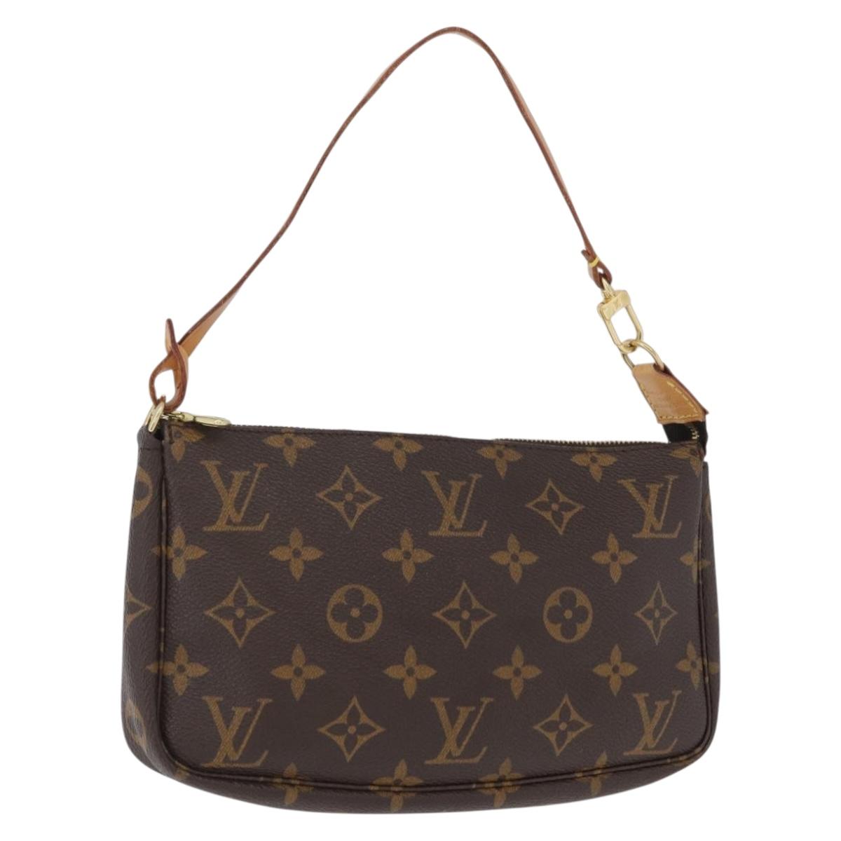 LOUIS VUITTON Monogram Pochette Accessoires Pouch M51980 LV Auth ep13319
