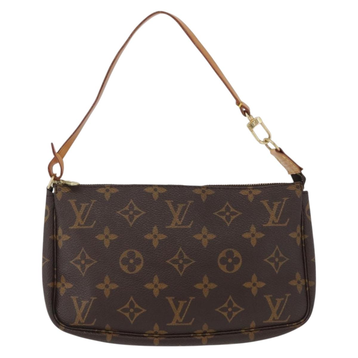 LOUIS VUITTON Monogram Pochette Accessoires Pouch M51980 LV Auth ep13319