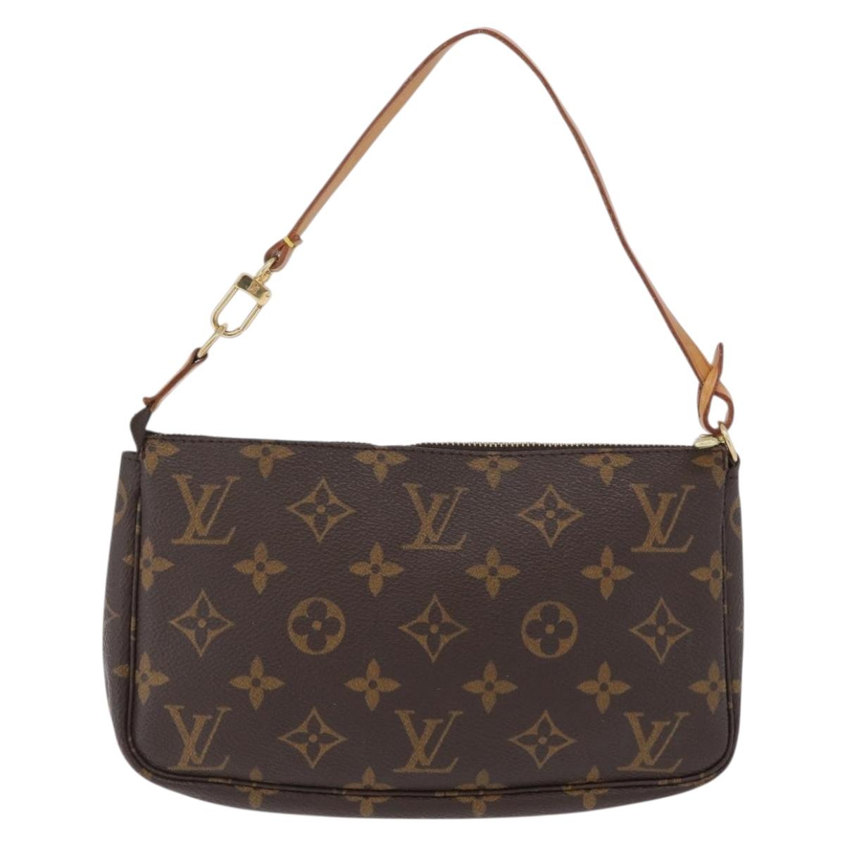 LOUIS VUITTON Monogram Pochette Accessoires Pouch M51980 LV Auth ep13319
