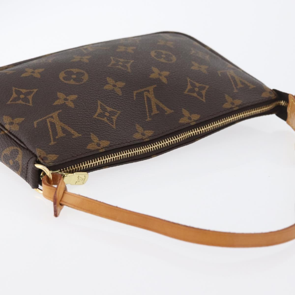 LOUIS VUITTON Monogram Pochette Accessoires Pouch M51980 LV Auth ep13319