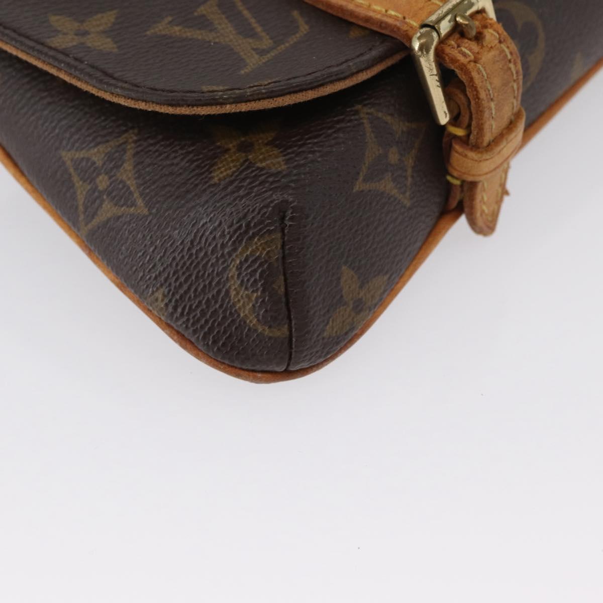LOUIS VUITTON Monogram Pochette Marrell Waist bag M51159 LV Auth ep13325