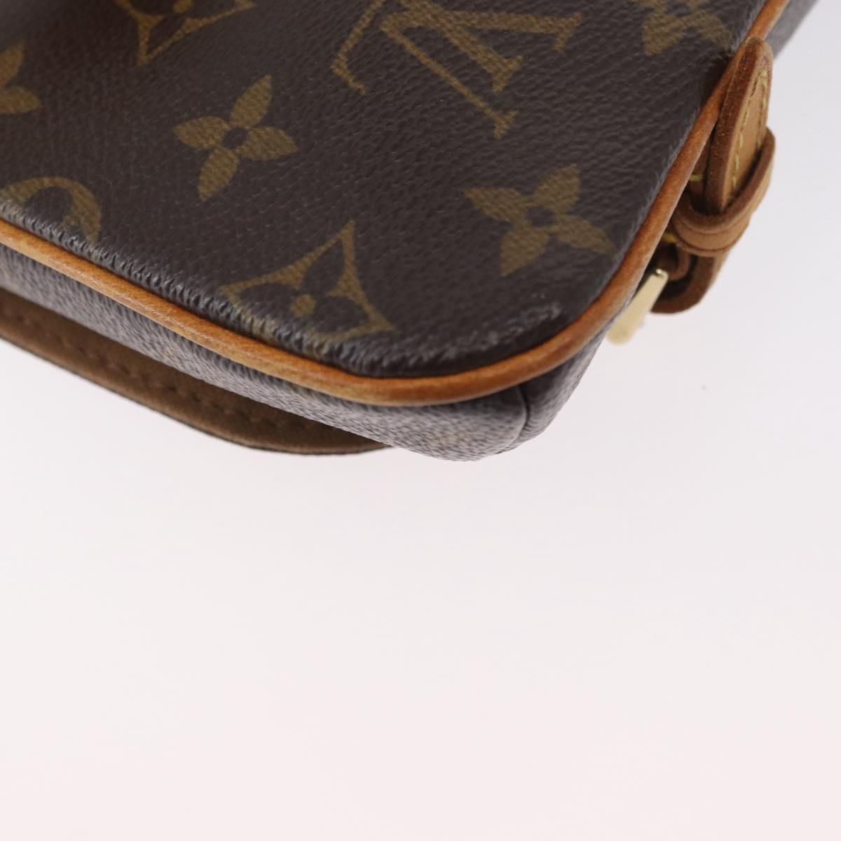 LOUIS VUITTON Monogram Pochette Marrell Waist bag M51159 LV Auth ep13325