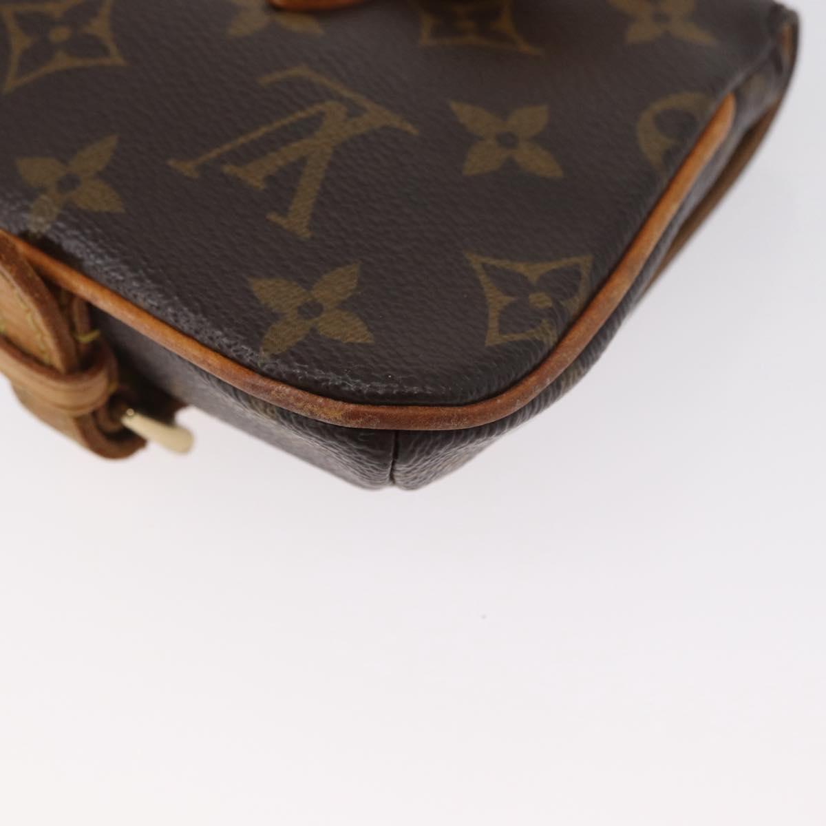 LOUIS VUITTON Monogram Pochette Marrell Waist bag M51159 LV Auth ep13325