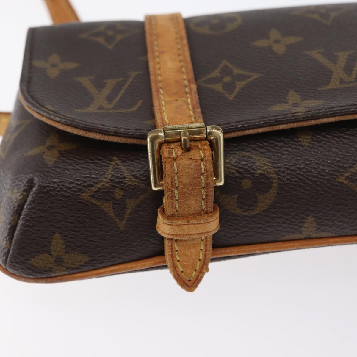 LOUIS VUITTON Monogram Pochette Marrell Waist bag M51159 LV Auth ep13325