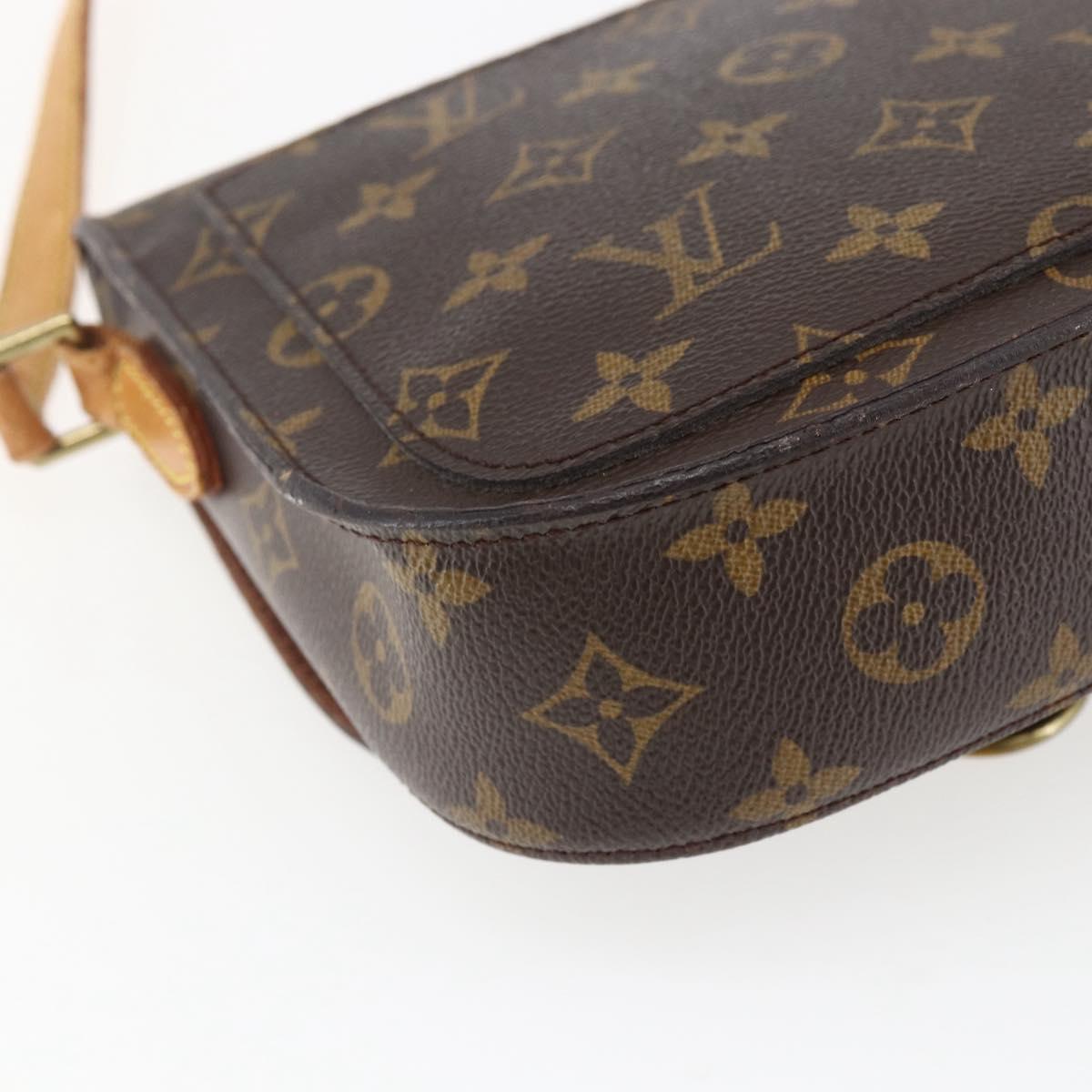 LOUIS VUITTON Monogram Saint Cloud MM Shoulder Bag M51243 LV Auth ep13328