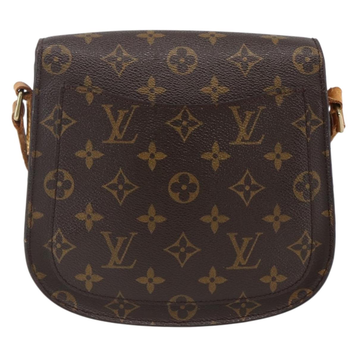 LOUIS VUITTON Monogram Saint Cloud MM Shoulder Bag M51243 LV Auth ep13328