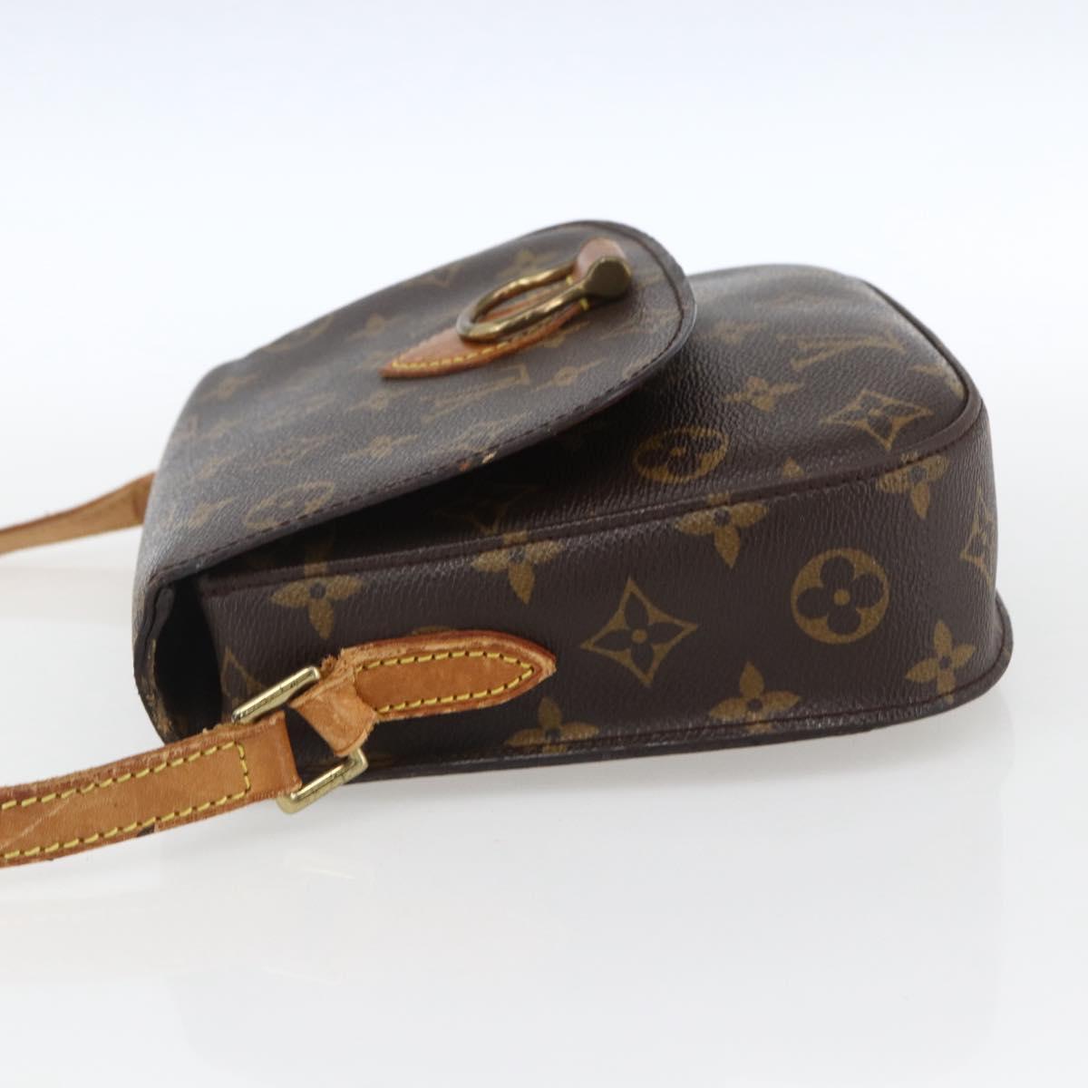 LOUIS VUITTON Monogram Saint Cloud MM Shoulder Bag M51243 LV Auth ep13328