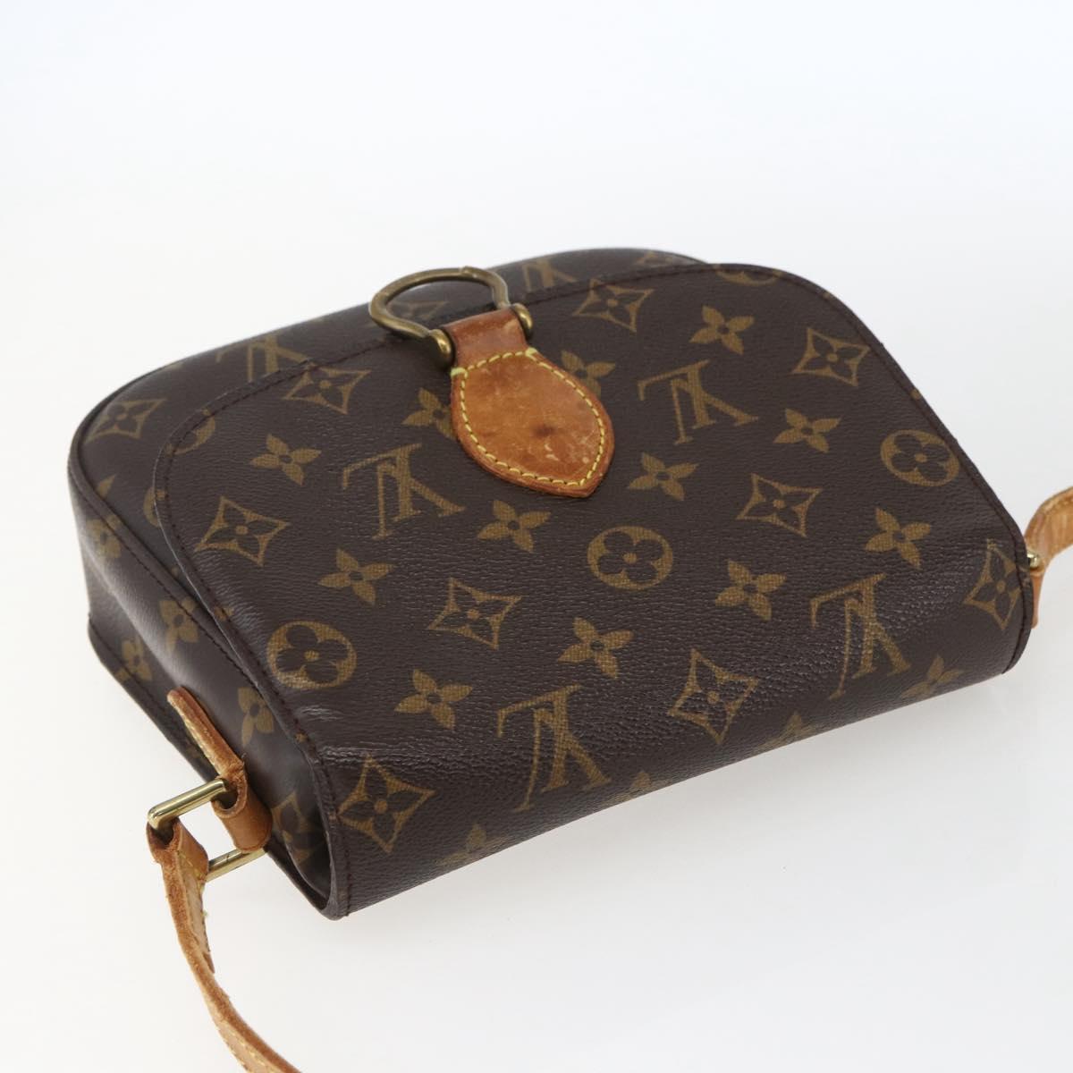 LOUIS VUITTON Monogram Saint Cloud MM Shoulder Bag M51243 LV Auth ep13328