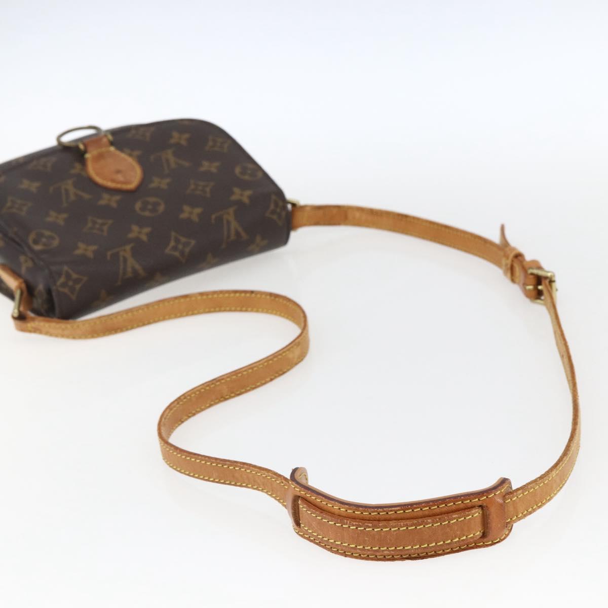 LOUIS VUITTON Monogram Saint Cloud MM Shoulder Bag M51243 LV Auth ep13328