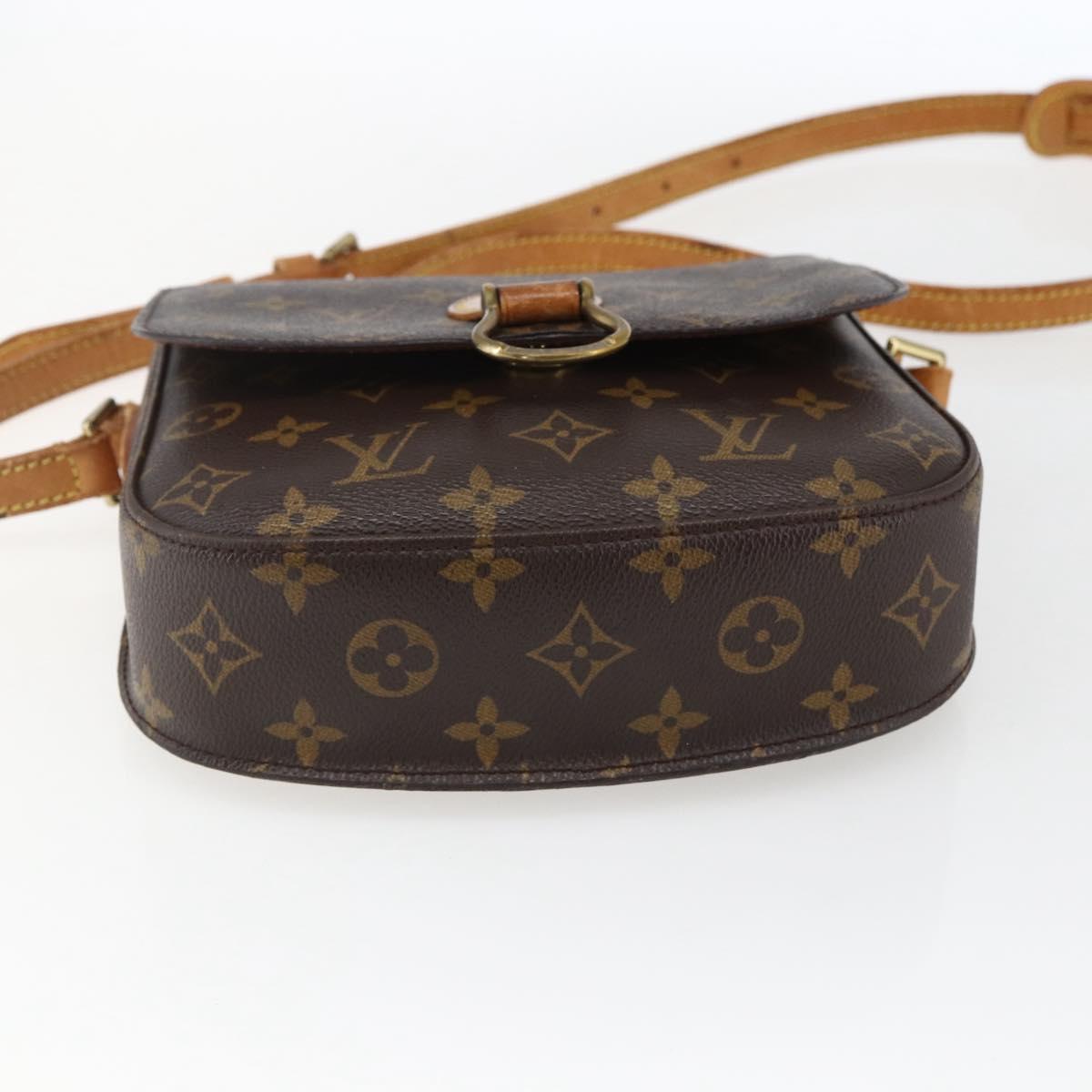 LOUIS VUITTON Monogram Saint Cloud MM Shoulder Bag M51243 LV Auth ep13328
