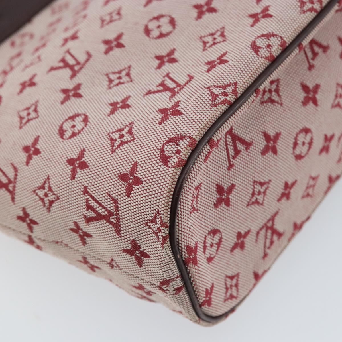 LOUIS VUITTON Monogram Mini Lucille PM Hand Bag Red M92678 LV Auth ep13329