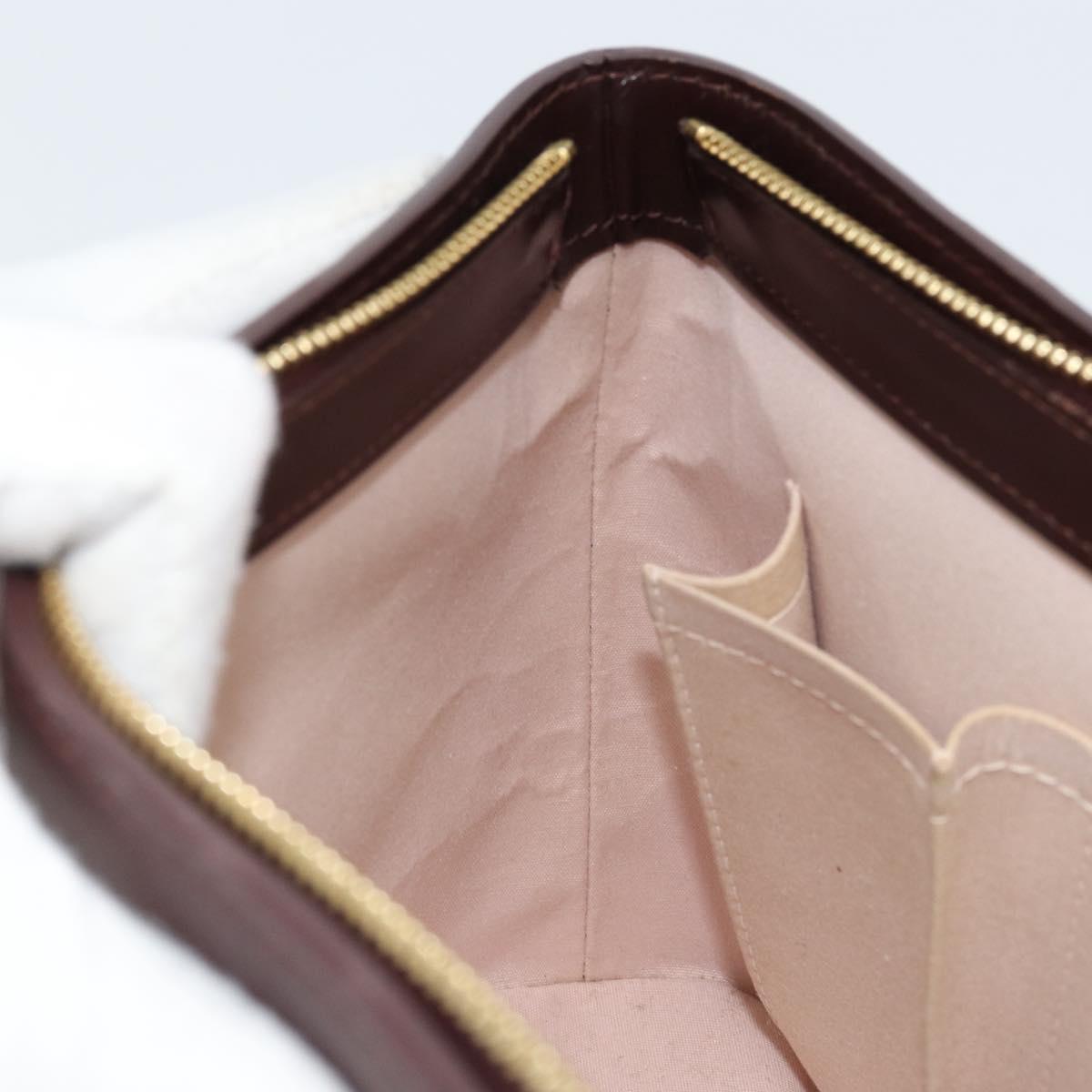 LOUIS VUITTON Monogram Mini Lucille PM Hand Bag Red M92678 LV Auth ep13329