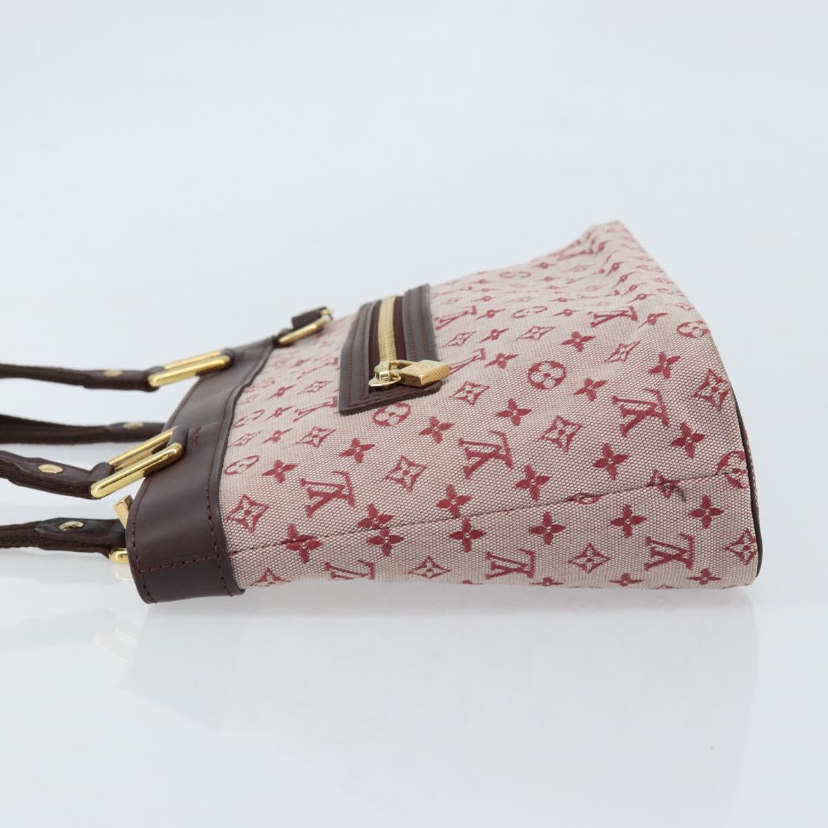 LOUIS VUITTON Monogram Mini Lucille PM Hand Bag Red M92678 LV Auth ep13329