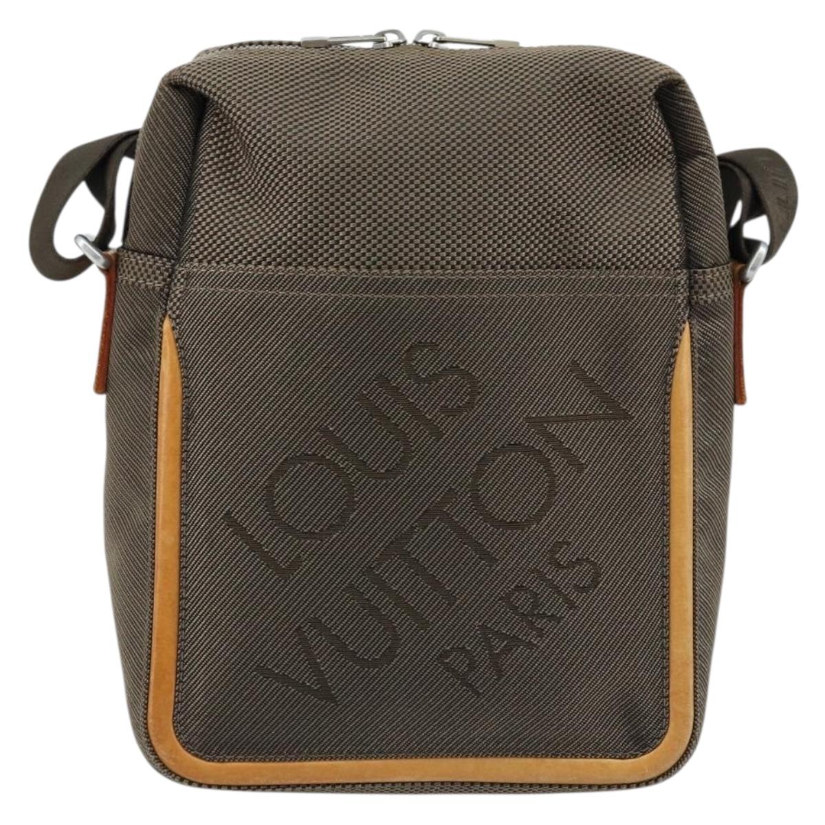 LOUIS VUITTON Damier Geant Sitadan MM Shoulder Bag Brown M93040 LV Auth ep13333