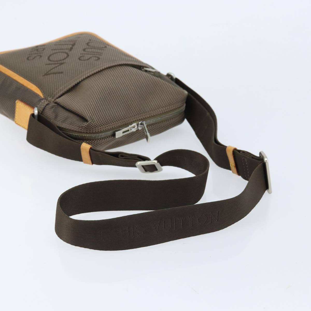 LOUIS VUITTON Damier Geant Sitadan MM Shoulder Bag Brown M93040 LV Auth ep13333