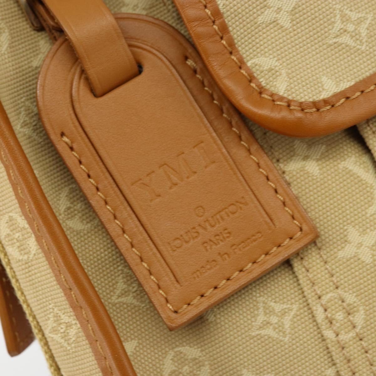 LOUIS VUITTON Monogram Mini Buzas Marie Kate Bag Beige M92323 LV Auth ep13336
