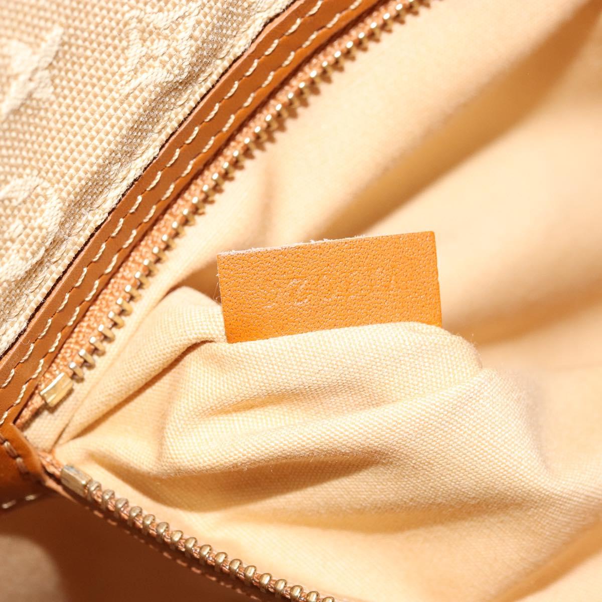 LOUIS VUITTON Monogram Mini Buzas Marie Kate Bag Beige M92323 LV Auth ep13336