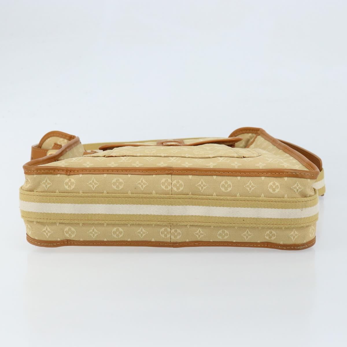 LOUIS VUITTON Monogram Mini Buzas Marie Kate Bag Beige M92323 LV Auth ep13336