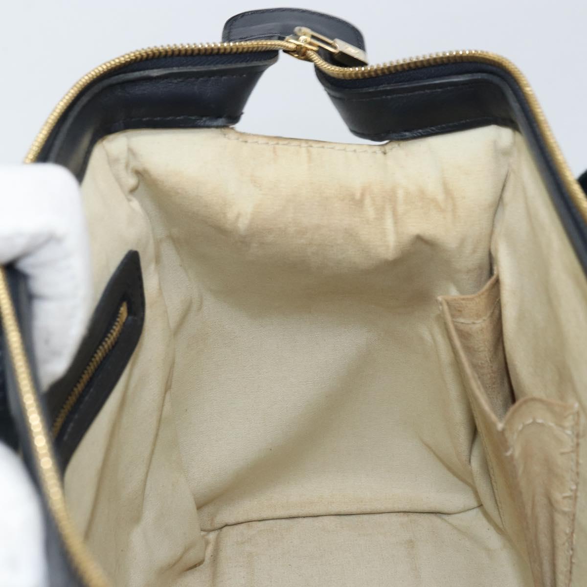 LOUIS VUITTON Monogram Mini Josephine PM Hand Bag Blue M92049 LV Auth ep13340