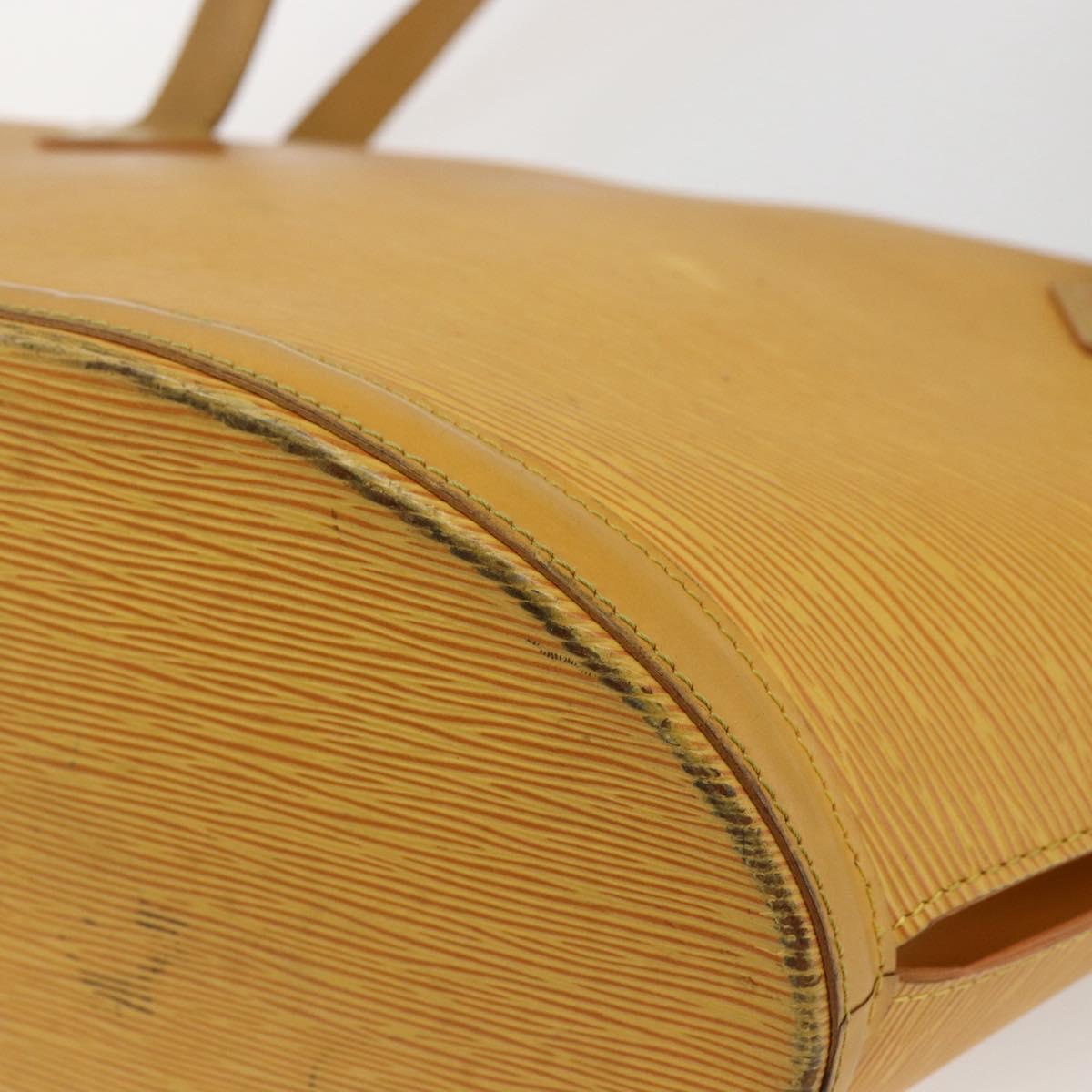 LOUIS VUITTON Epi Saint Jacques Shopping Shoulder Bag Yellow M52269 Auth ep13342