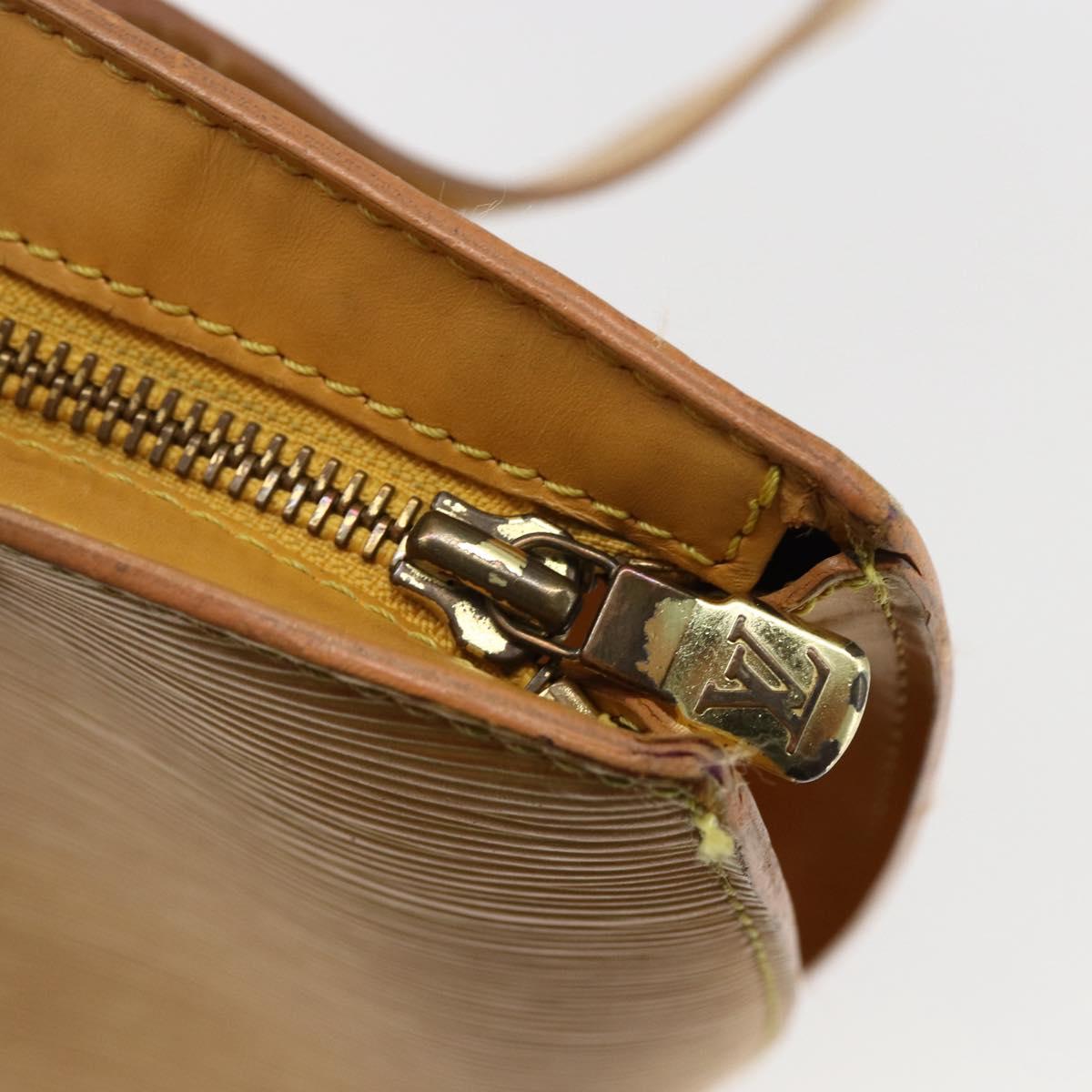 LOUIS VUITTON Epi Saint Jacques Shopping Shoulder Bag Yellow M52269 Auth ep13342