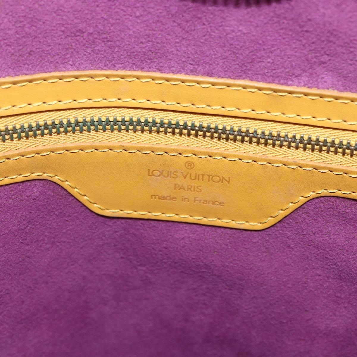LOUIS VUITTON Epi Saint Jacques Shopping Shoulder Bag Yellow M52269 Auth ep13342