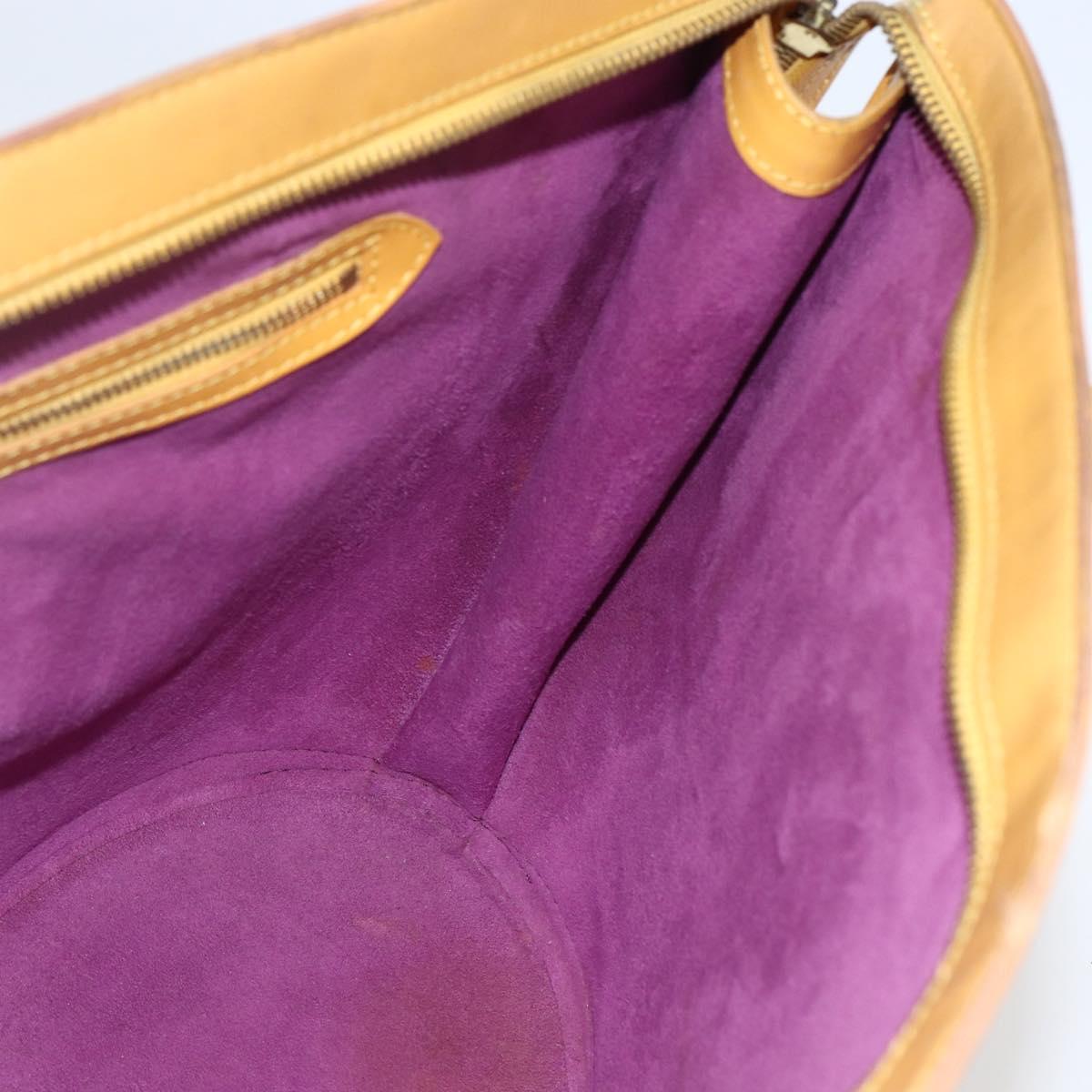 LOUIS VUITTON Epi Saint Jacques Shopping Shoulder Bag Yellow M52269 Auth ep13342