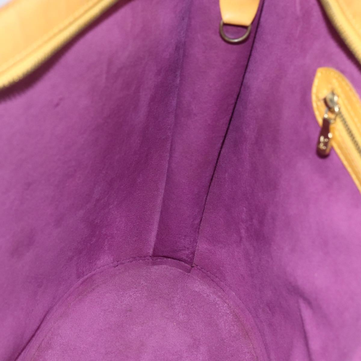 LOUIS VUITTON Epi Saint Jacques Shopping Shoulder Bag Yellow M52269 Auth ep13342