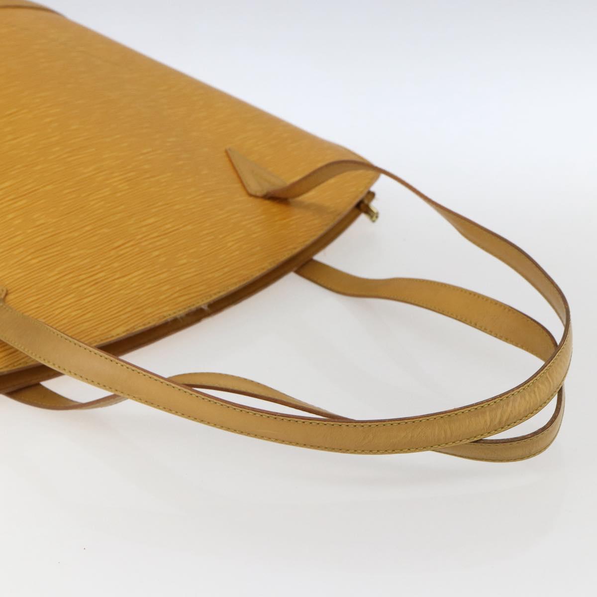 LOUIS VUITTON Epi Saint Jacques Shopping Shoulder Bag Yellow M52269 Auth ep13342