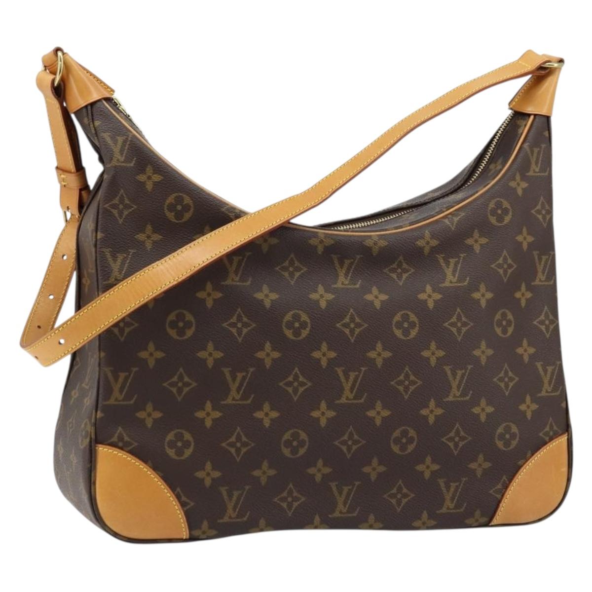 LOUIS VUITTON Monogram Boulogne 35 Shoulder Bag M51260 LV Auth ep13346