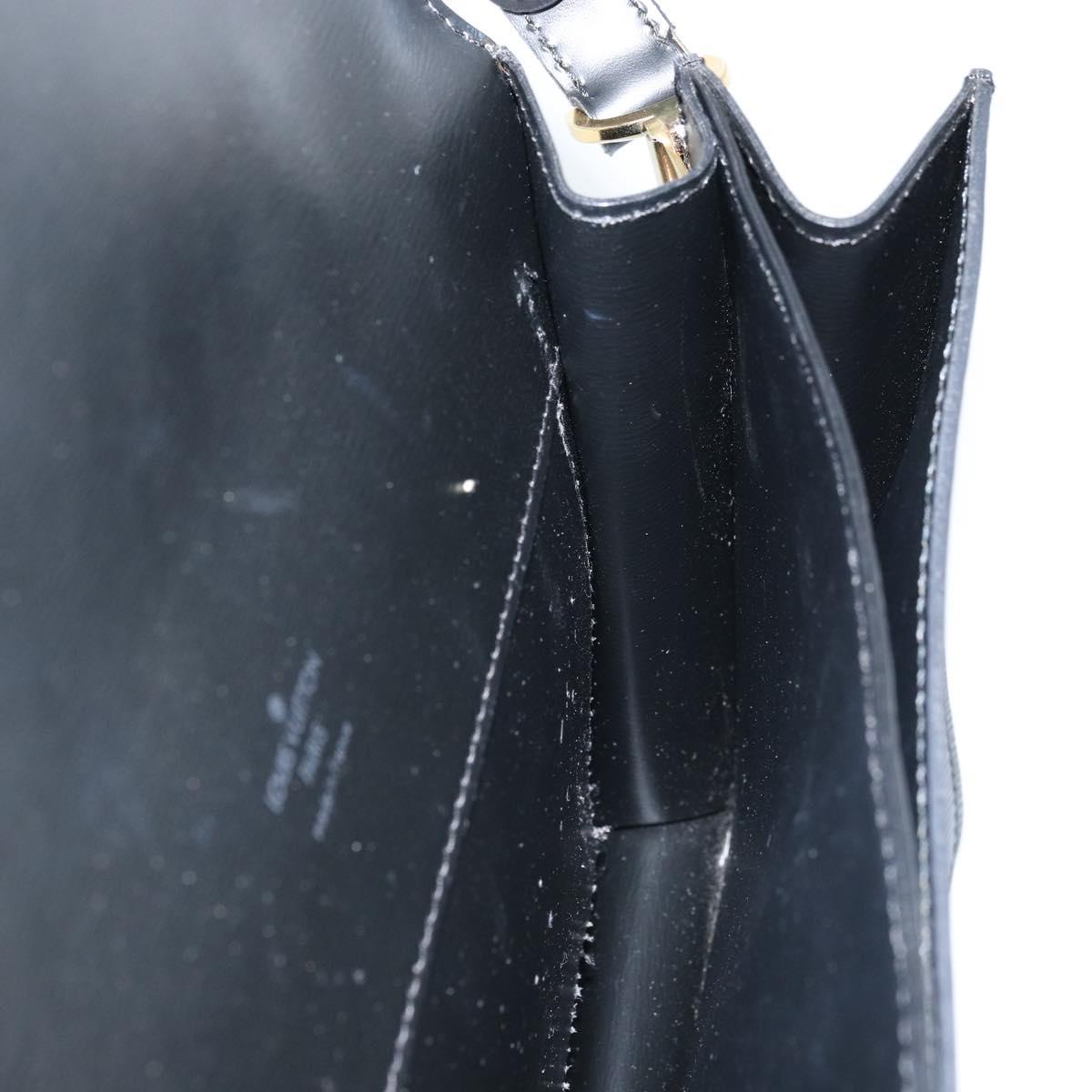 LOUIS VUITTON Epi Free Run Shoulder Bag Black M52402 LV Auth ep13349