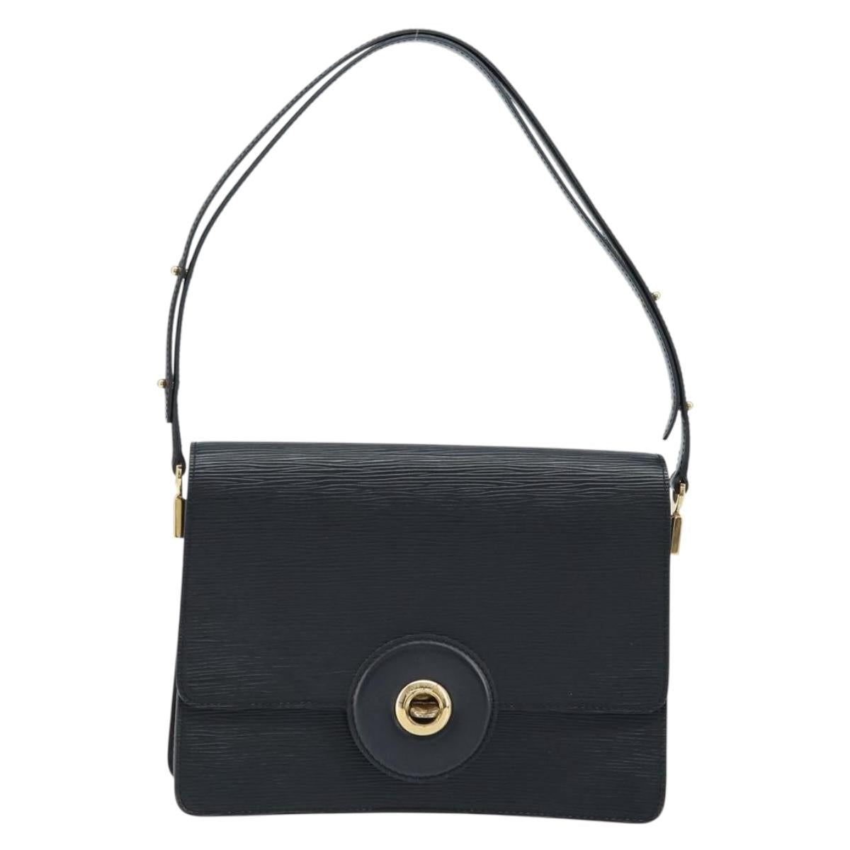 LOUIS VUITTON Epi Free Run Shoulder Bag Black M52402 LV Auth ep13349