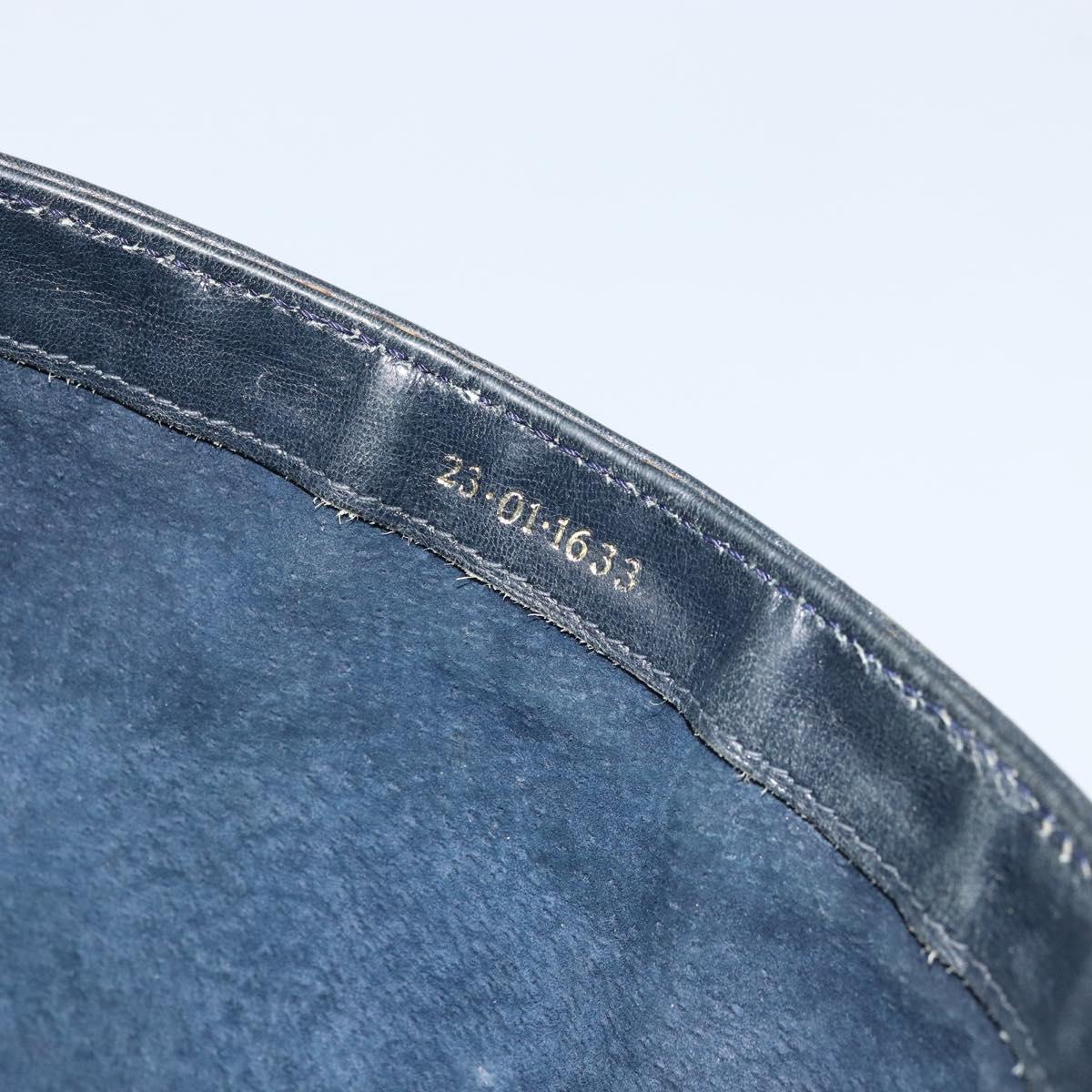 GUCCI Shoulder Bag Leather Black Gold 23 01 1633 Auth ep13358