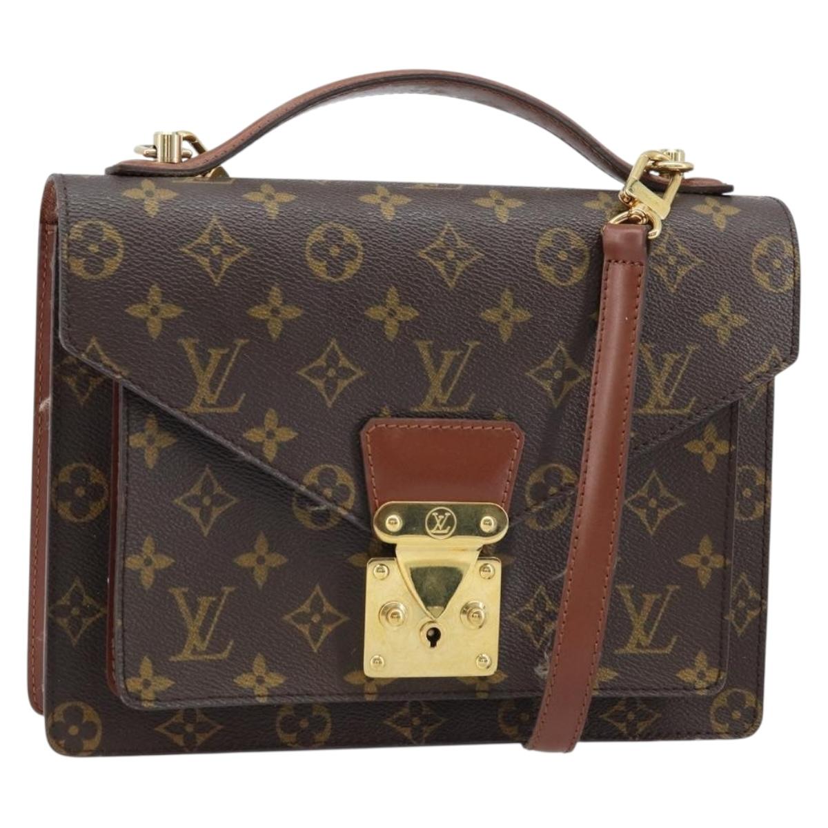 LOUIS VUITTON Monogram Monceau 26 Shoulder Bag M51187 LV Auth ep13374