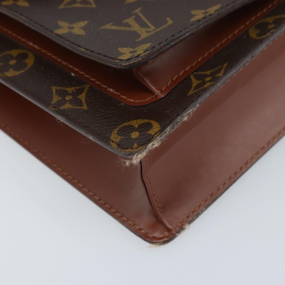 LOUIS VUITTON Monogram Monceau 26 Shoulder Bag M51187 LV Auth ep13374