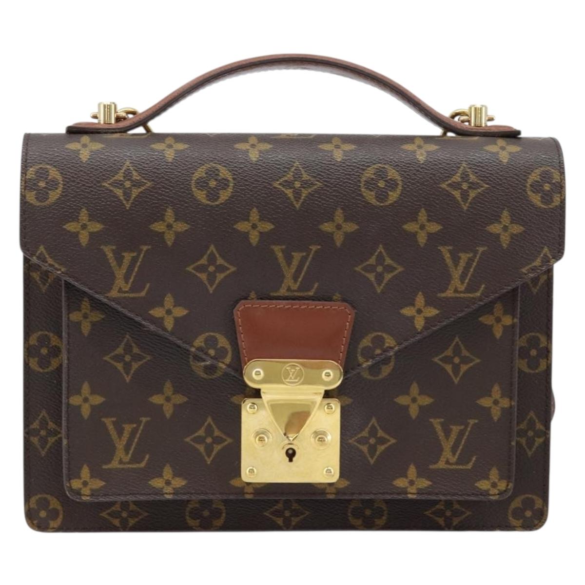 LOUIS VUITTON Monogram Monceau 26 Shoulder Bag M51187 LV Auth ep13374