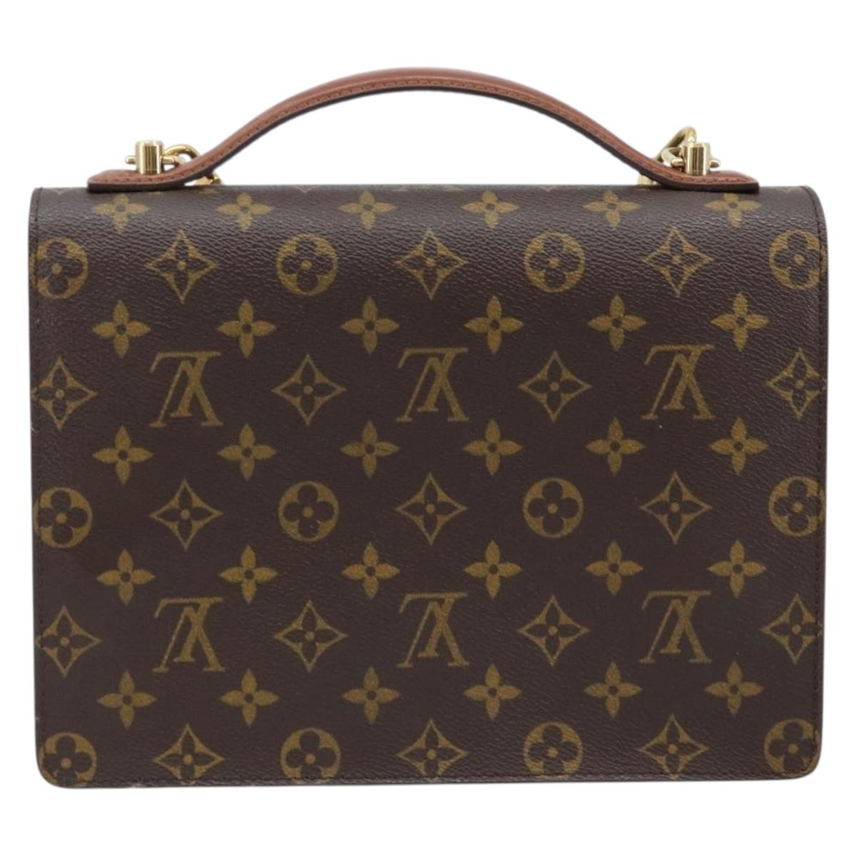 LOUIS VUITTON Monogram Monceau 26 Shoulder Bag M51187 LV Auth ep13374