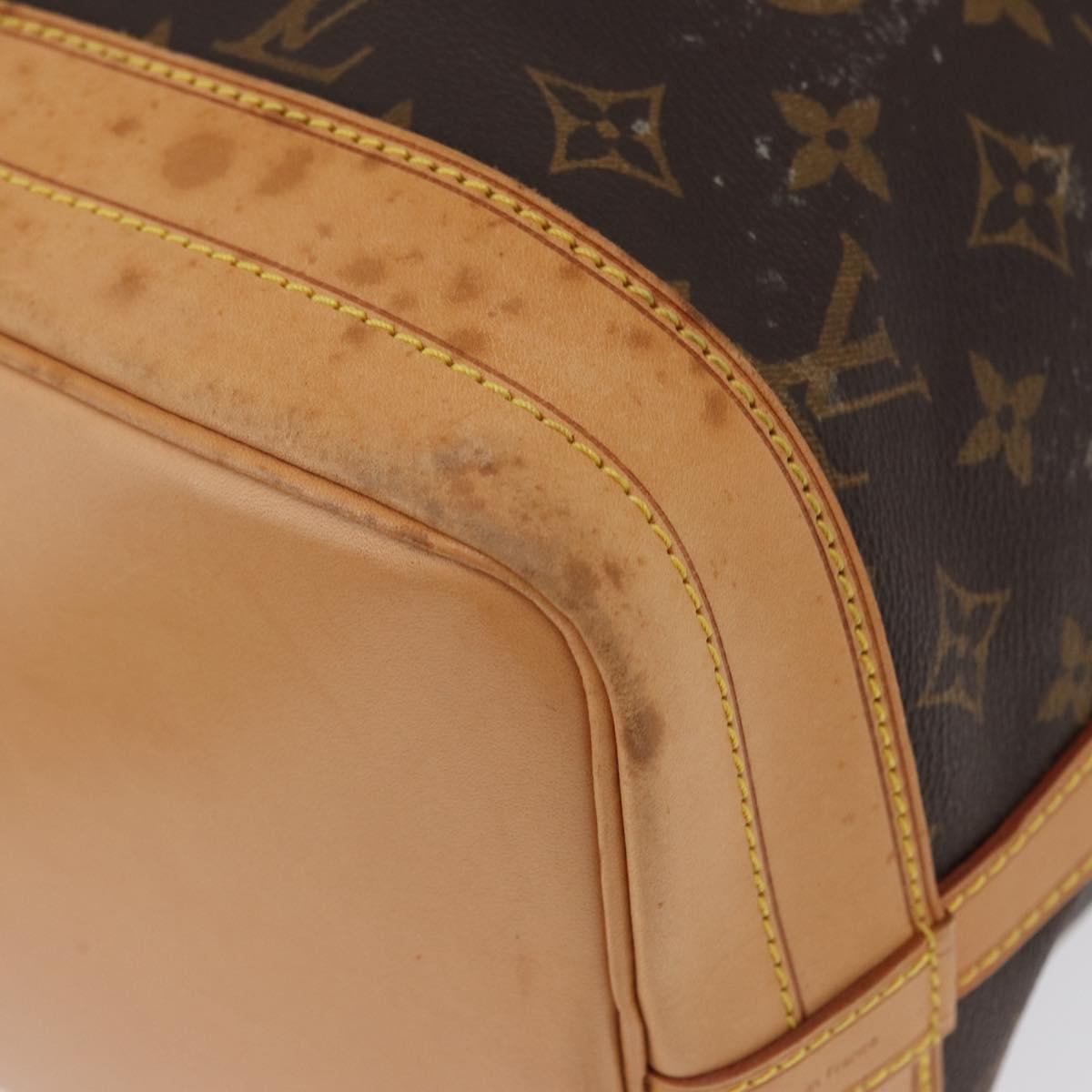 LOUIS VUITTON Monogram Noe Shoulder Bag M42224 LV Auth ep13382