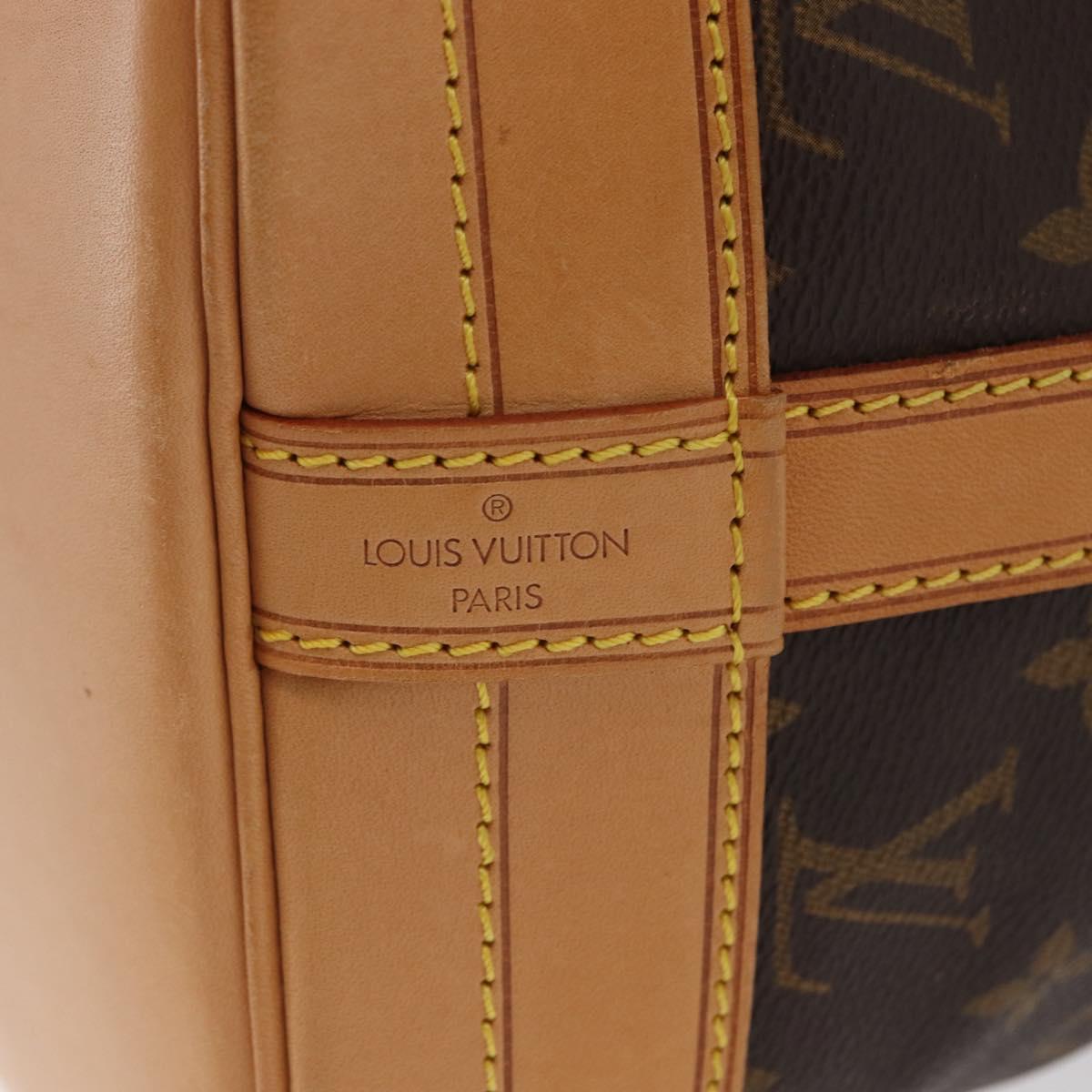 LOUIS VUITTON Monogram Noe Shoulder Bag M42224 LV Auth ep13382