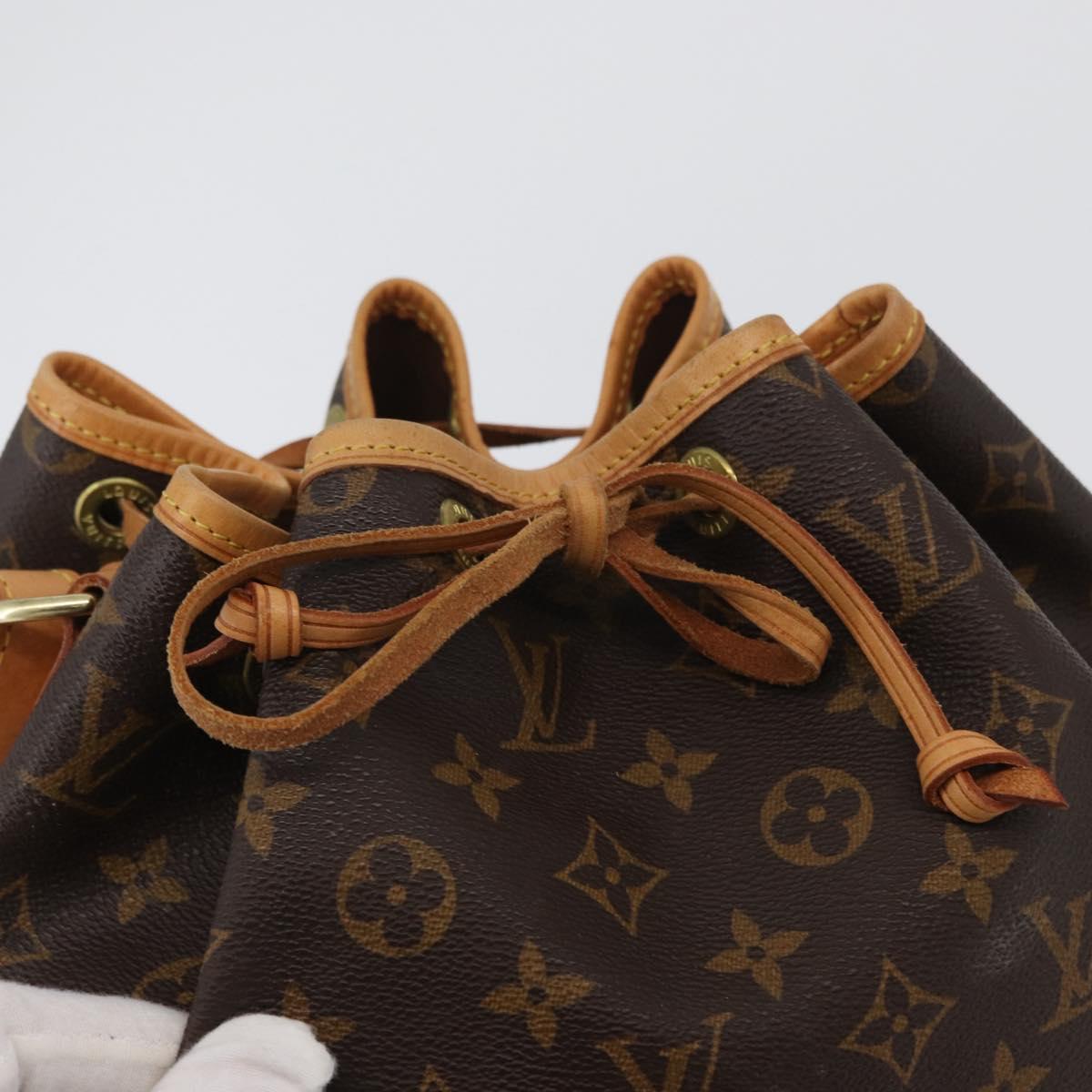 LOUIS VUITTON Monogram Noe Shoulder Bag M42224 LV Auth ep13382