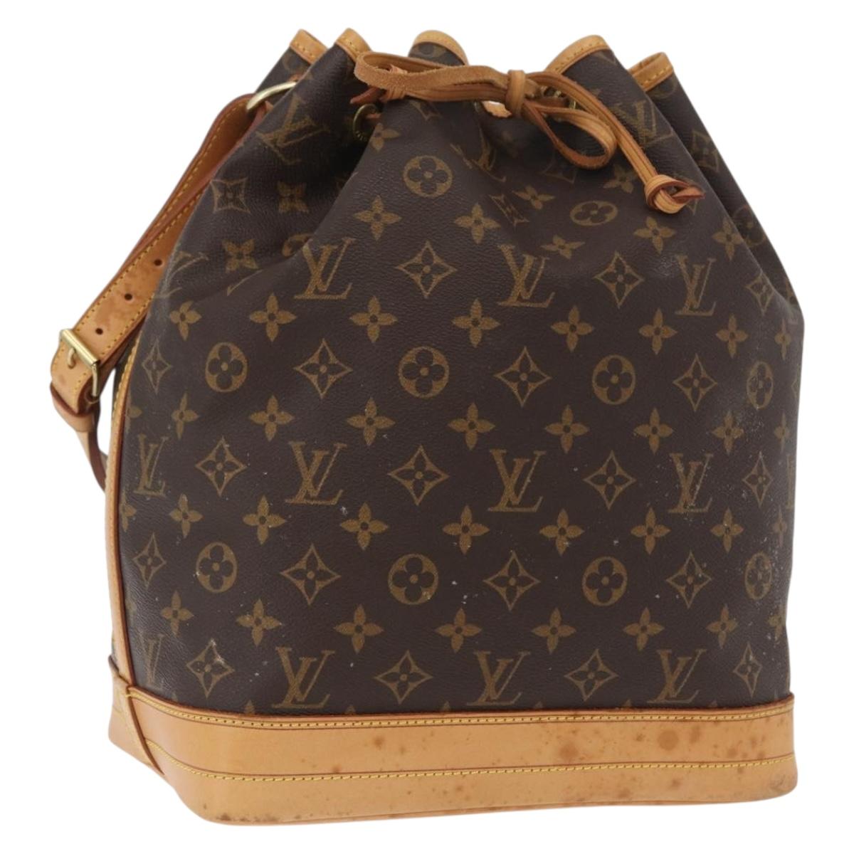 LOUIS VUITTON Monogram Noe Shoulder Bag M42224 LV Auth ep13382