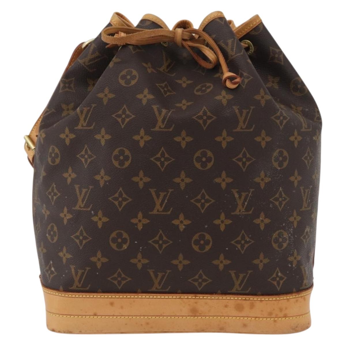 LOUIS VUITTON Monogram Noe Shoulder Bag M42224 LV Auth ep13382