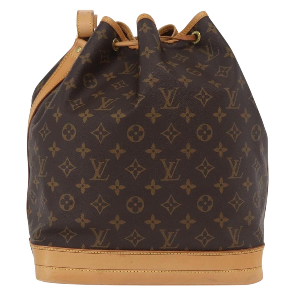 LOUIS VUITTON Monogram Noe Shoulder Bag M42224 LV Auth ep13382