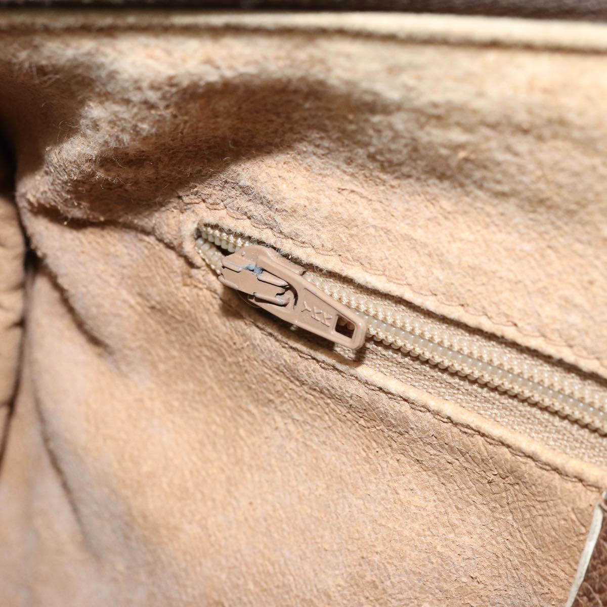 GUCCI GG Supreme Web Sherry Line Bag PVC Beige Gold 39 02 006 Auth ep13397