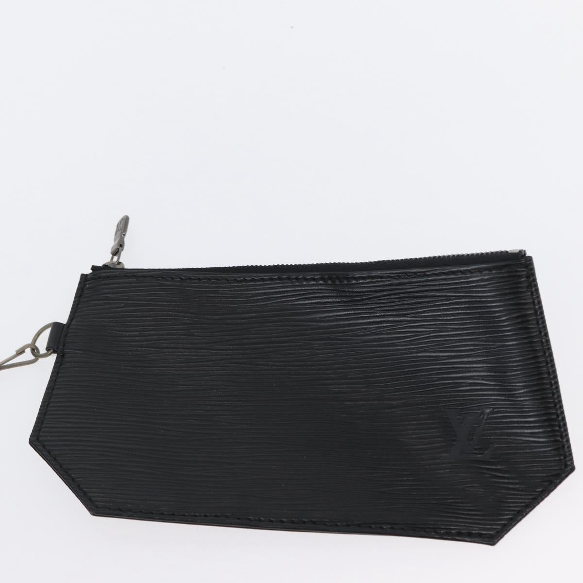 LOUIS VUITTON Epi Sac Depaule GM Shoulder Bag Black M80155 LV Auth ep13409