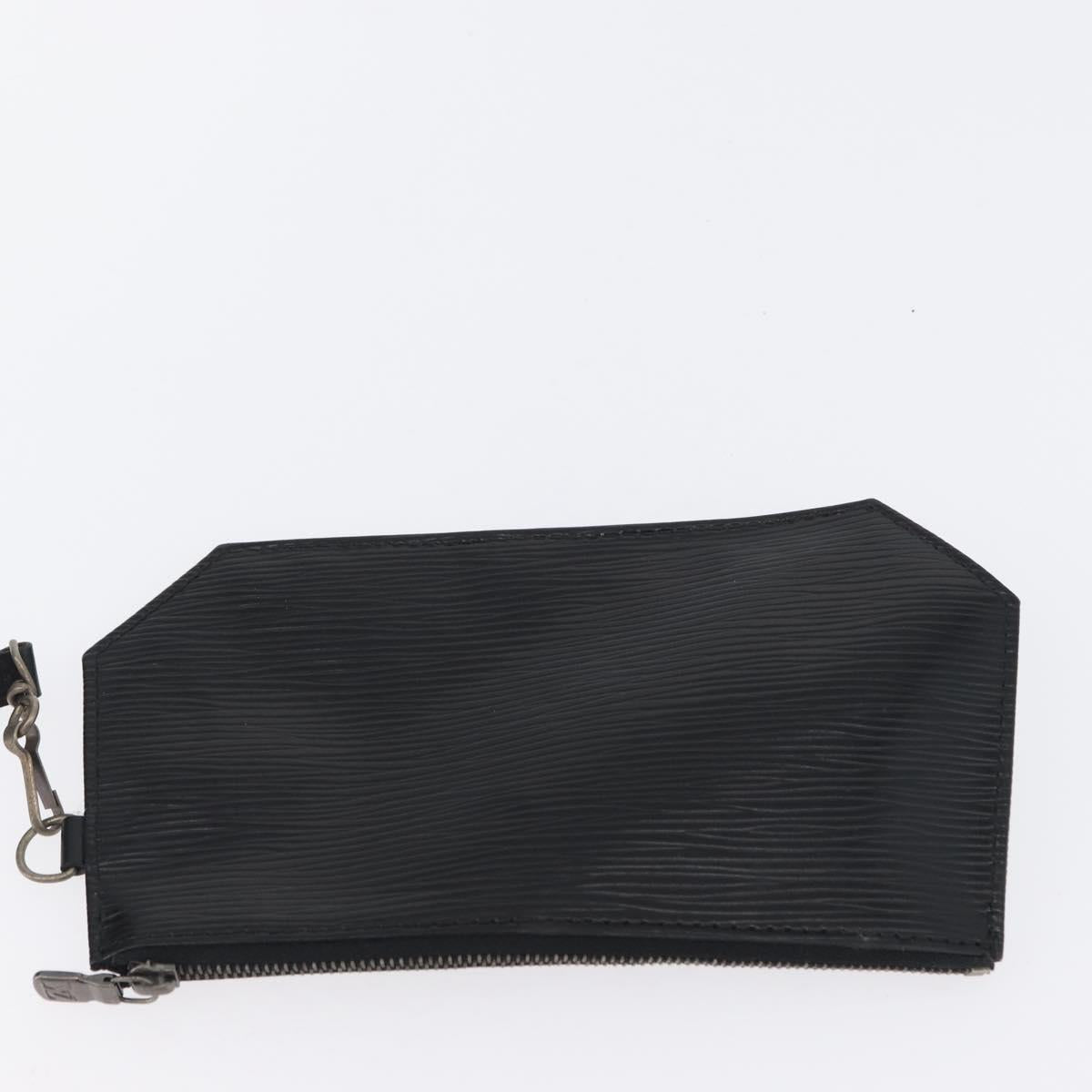 LOUIS VUITTON Epi Sac Depaule GM Shoulder Bag Black M80155 LV Auth ep13409