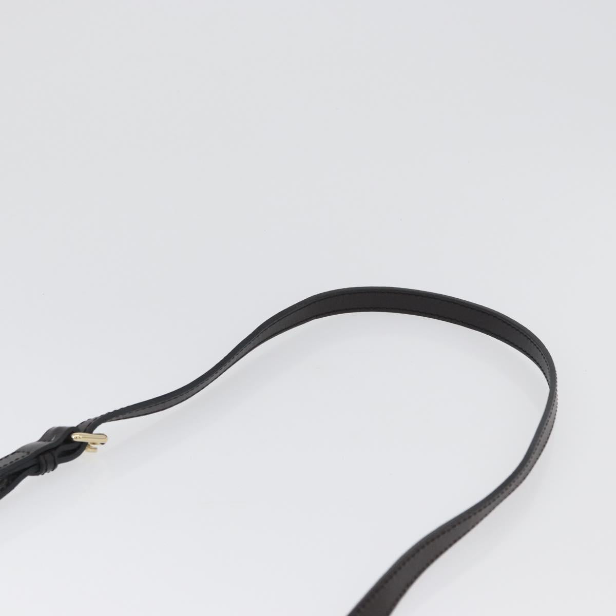 BURBERRY Nova Check Shoulder Bag PVC Beige Gold Auth ep13421V